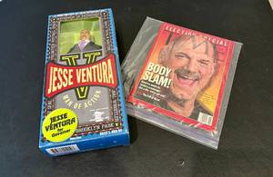 lot 83 image: Jesse Ventura for Governor Action Figure & Time Magazine