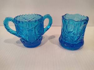 lot 145 image: Imperial Glass Toothpick Holders