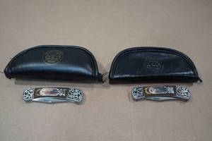 lot 73 image: 2 Franklin Mint Pocket Knives -Butch Casssidy, Sundance Kid