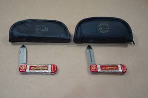 lot 81 image: 2 Franklin Mint Pocket Knives -American LaFrance Snorkel, Pirsch Aerial Ladder
