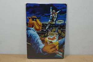 lot 155 image: Novelty Metal Sign -Camel