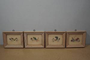 lot 172 image: Set of Four Framed Vintage Car Prints