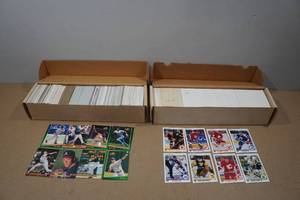 lot 181 image: Sports Cards - Late 80s-Early 90s - Baseball, Basketball, Football, Hockey
