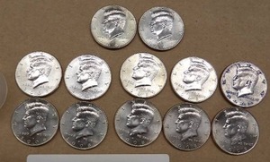 lot 78 image: 12) 2008P KENNEDY HALF DOLLARS NIFC COLLECTORS ONLY COINS