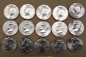 lot 79 image: 15) 2007P KENNEDY HALF DOLLARS NIFC COLLECTORS ONLY COINS