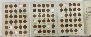 lot 12 image: LINCOLN CENT BOOK 1941-1974