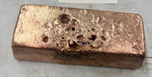 lot 28 image: 6LB COPPER BAR