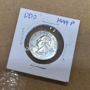 lot 43 image: 1999D DDO CONNECTICUT QUARTER