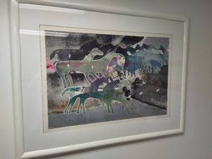 Framed Jack R Eggman Signed Print