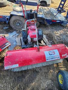 lot 12 image: Turf Teq Power Broom