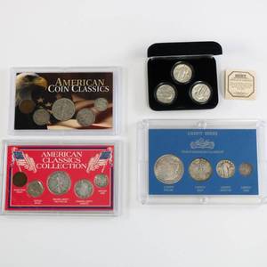 lot 28 image: American Classic Coins - Mint, Walking Liberty, Standing Liberty