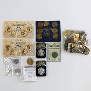 lot 36 image: Misc. Coin & Token Lot