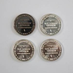 lot 70 image: 1 Oz Silver Round - Lot of 4