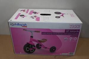 lot 6 image: Chillafish Ziggi 12 Tricycle for Ages 2-5