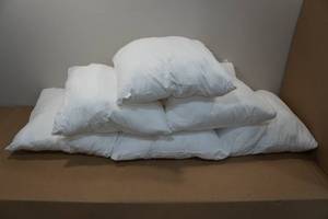 lot 8 image: 6 Throw Pillow Inserts
