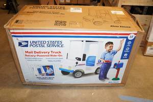 Kid Trax US Postal Service Battery Powered Mail Delivery Truck Ride-On Toy	for Ages 3-5