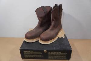 lot 112 image: Irish Setter Ashby Mens 9 Pull-On Work Boots -Size 11