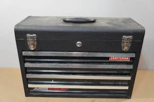 lot 119 image: Craftsman 4-Drawer Tool Box