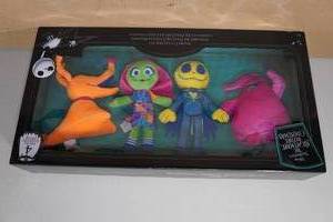 lot 181 image: The Nightmare Before Christmas Plush Collectors Set