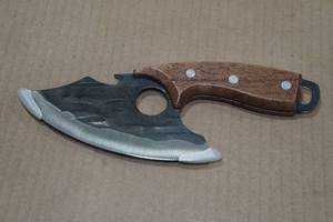 lot 187 image: Rolled Steel Finger Hunting Knife