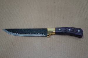 lot 194 image: Carbon Steel Viking Co Hammered 11 Knife
