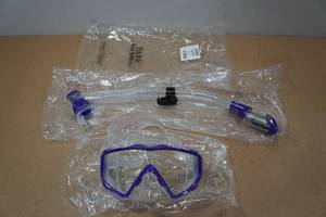 lot 229 image: Cressi Pano 3 & Dry Snorkel Set