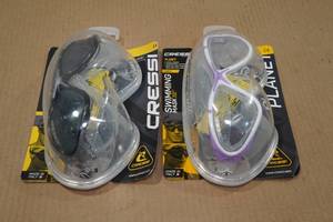 lot 233 image: 2 Cressi Planet Goggles