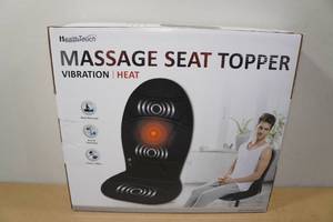lot 238 image: Health Touch Massage Seat Topper With Heat