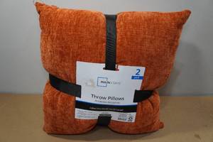 lot 251 image: 2 Throw Pillows 18x18