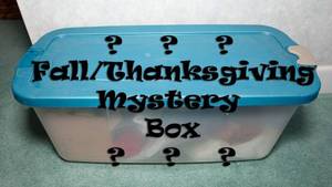 lot 64 image: FallThanksgiving Mystery Lot  Festive Surprises Inside