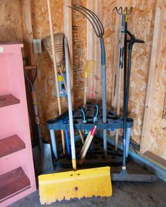 lot 167 image: Large Variety of Outdoor Yard Tools
