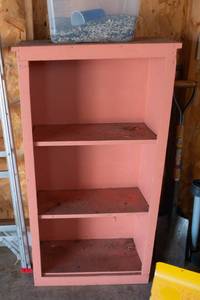 lot 176 image: Pink Painted Book Shelf
