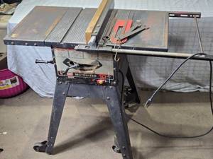 lot 8 image: 10-Inch Table Saw with Accessories by Sears 113.295820