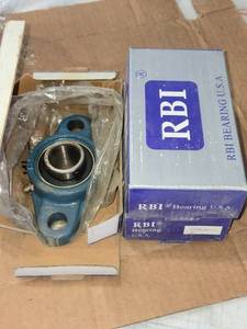 lot 63 image: Lot of 3 RBI Bearing Units UCFL205-16 Specs in Description