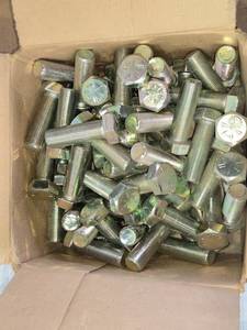 lot 65 image: Approx. 60 Hex Bolts 78-14 x 2-34 Inch  - Fine Thread