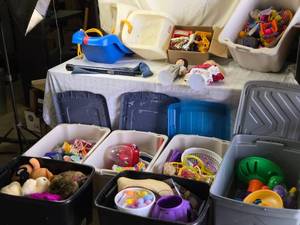 lot 98 image: Massive Lot of Assorted Childrens Toys