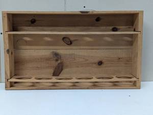 lot 18 image: Wine BoxCrate - Wall hanger - Bottle Display
