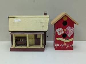 Pair of Classic Bird Houses