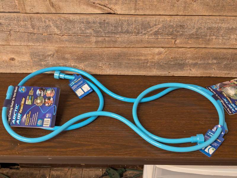 lot 74 image: 2 Arctic Air Personal Mister - Flexible Mister - Portable Cooling Relief (2-Pack)