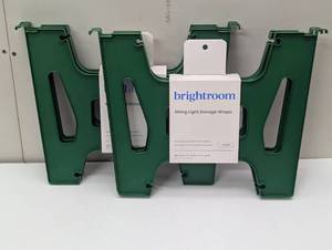 lot 61 image: 6 Pack - CordString Light Storage Wrap - Green