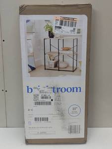 lot 94 image: 11 4 Cube Storage Shelves - Brightroom Modular Storage Furniture, Anti-Tip