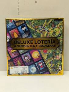 lot 159 image: Deluxe Loteria - Snake and Ladders 8 MDF Boards, 128 Class Beads, Plastic Cards