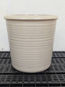 lot 3 image: Studio McGee - Ceramic Planter - Tan