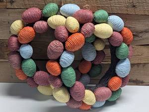 Pair of Easter Twin Wreathes