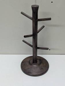 lot 102 image: Wooden Mug Tree - Hearth & Hand with Magnolia