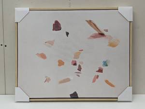 lot 93 image: 16 x 20 Framed Canvas Art - Abstract - Threshold