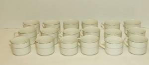 lot 5 image: 18 Matching Coffee Cups