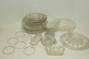 lot 22 image: 20 Pieces of Clear Glass