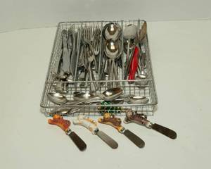 lot 36 image: Variety of Flatware