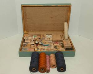 lot 39 image: Variety of Stamps and Thread
